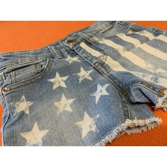 Cat & Jack Girls Jean Shorts - Picture 2 of 4